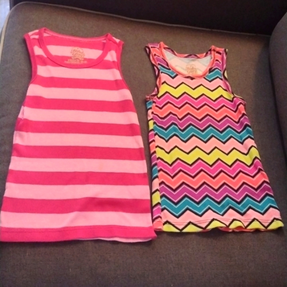 2'Girls Faded glory tops Size XS/XCH(4-5)..